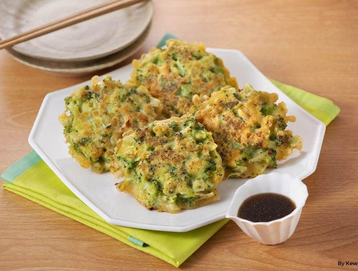 <h1>Whole Broccoli Korean-Style Pancakes</h1>