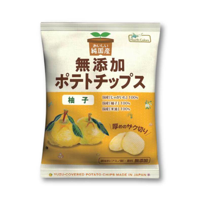 North Colors Additive-free Potato Chips - Yuzu - Konbini Stop