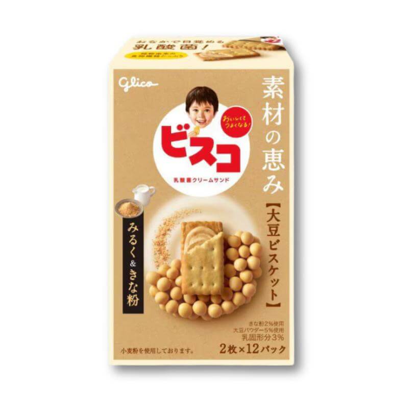 Glico Bisco Soy Bean - Konbini Stop