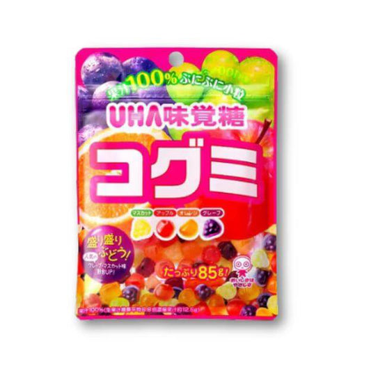 UHA Mikakuto Kogumi - Gummies 100% Fruit juice - Konbini Stop