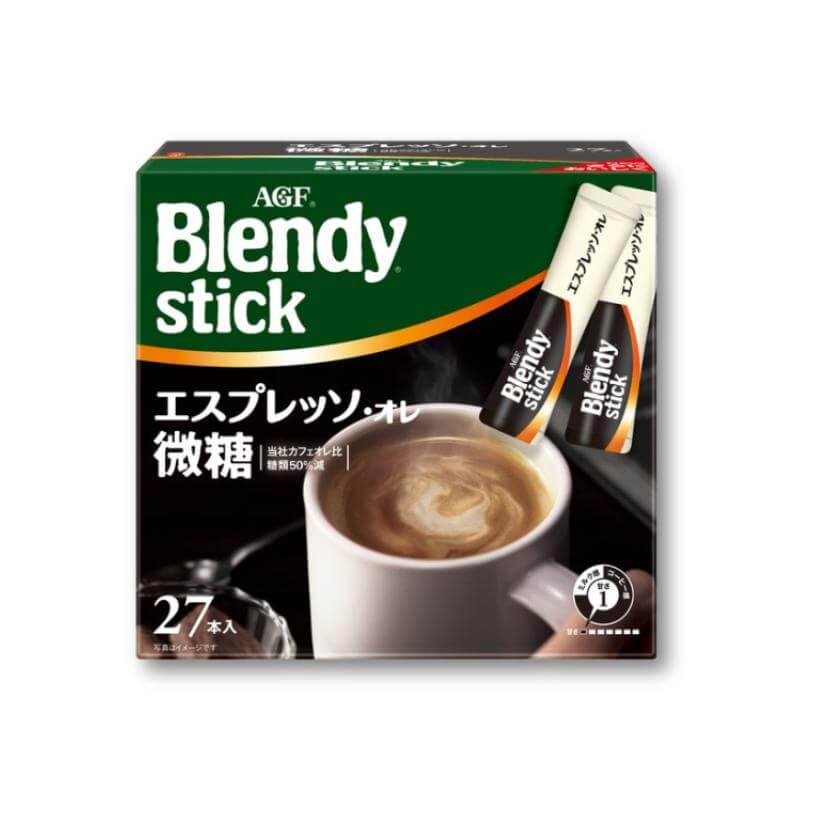 AGF Blendy Stick Espresso / Ore Sugar (Instant coffee) 27 Pieces - Konbini Stop