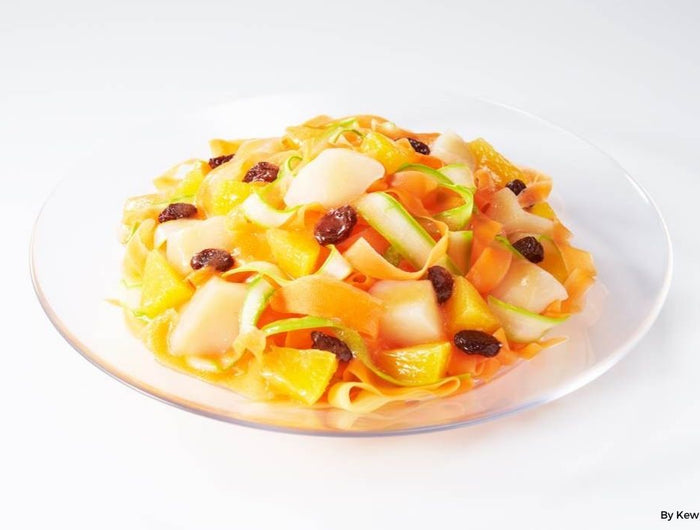 <h1>Orange, Scallop, and Raisin Power Salad</h1>