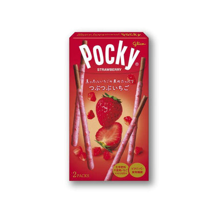 Pocky Biscuit Sticks - Chunky Strawberry Chocolate - Konbini Stop