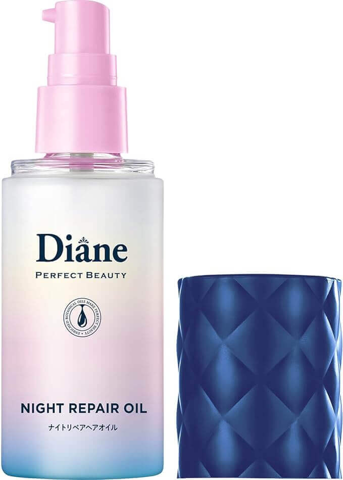 Diane Hair Oil Deep Repair Midnight Berry Scent Perfect Beauty Night Repair Oil - konbinistop