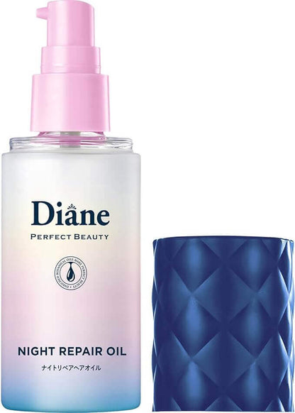 Diane Hair Oil Deep Repair Midnight Berry Scent Perfect Beauty Night Repair Oil - Konbini Stop