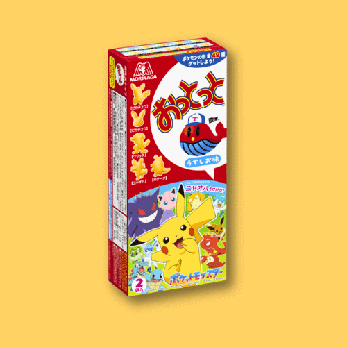 Morinaga Ottotto Lightly Salted Biscuits Pokemon Special - Konbini Stop