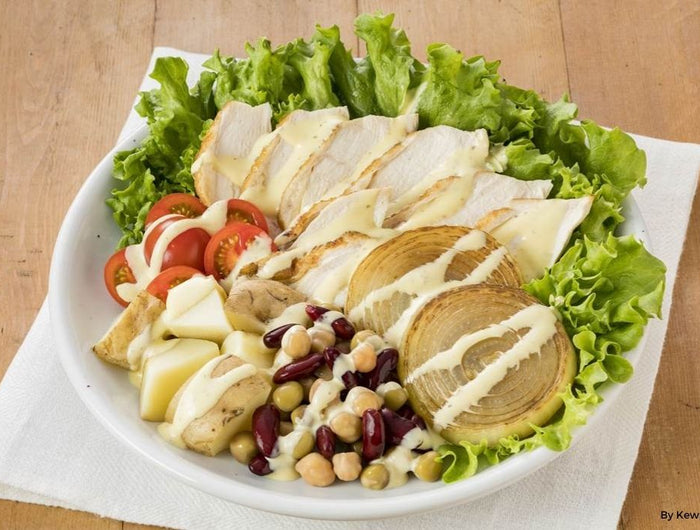 <h1>Grilled Chicken and Cherry Tomato Paysanne Salad</h1>
