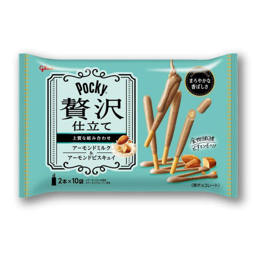 Pocky Premium Biscuit Sticks - Zeitaku Almond Milk Chocolate - Konbini Stop