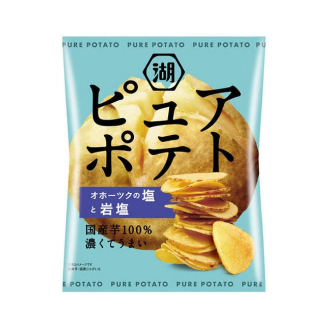 Koikeya Pure Potato Chips - Okhotsk Salt & Klippesalt