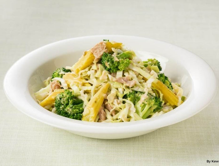 <h1>Cabbage, Broccoli, and Tuna Salad with 1000 Island Dressing</h1>
