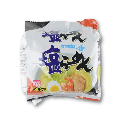Sapporo Ichiban Shio Ramen Noodles Pack x 5