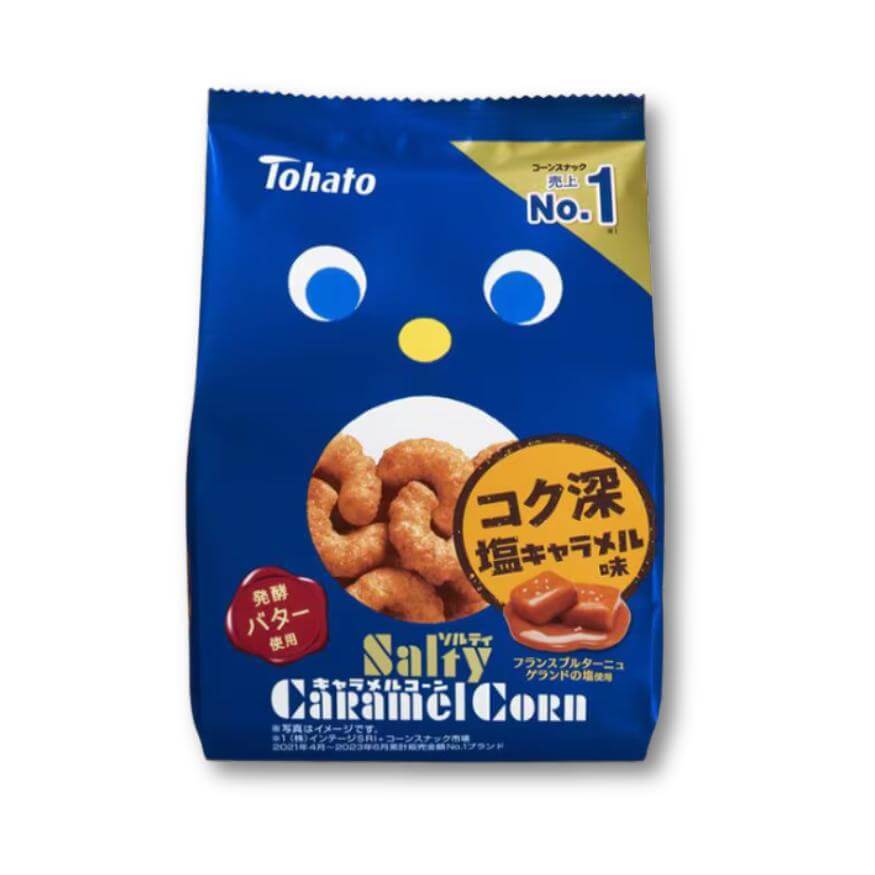 Tohato Caramel Corn - Salty Caramel - Konbini Stop