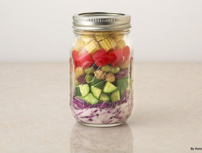 <h1>Purple Cabbage Jar Coleslaw Salad</h1>