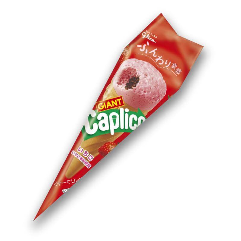 Glico Giant Caplico - Strawberry - Konbini Stop