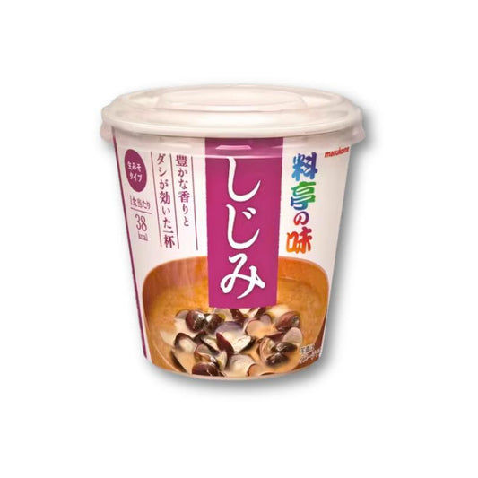 Marukome Cup Miso-Suppe – Muschelgeschmack