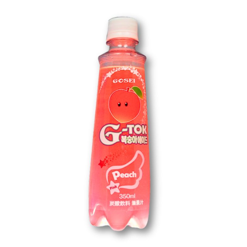 Gosei Corporation G-TOK Pink Momo Peach Korean Soda