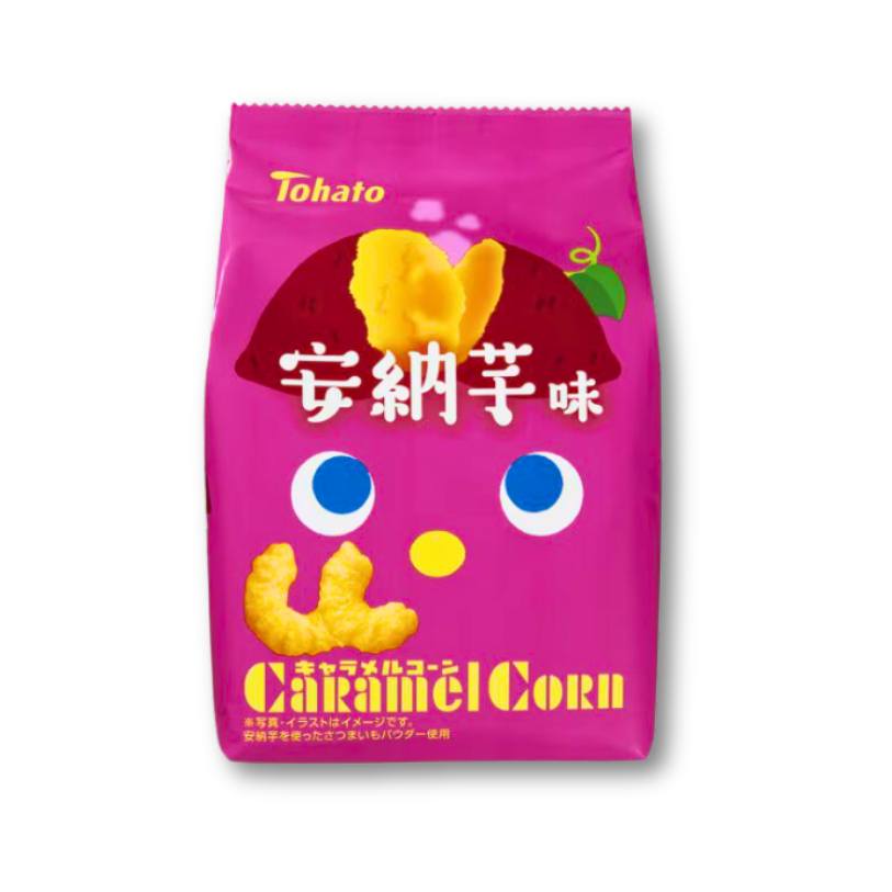 Tohato Caramel Corn - Sweet Potato