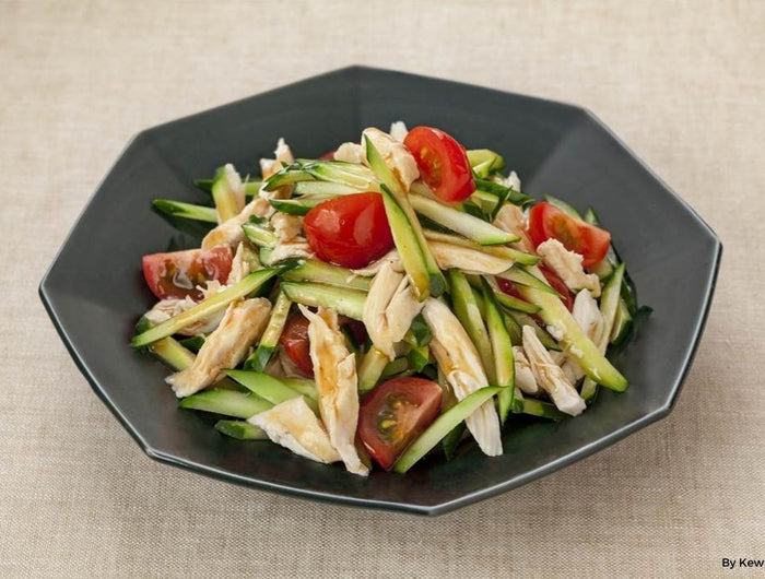 <h1>Chicken Tender and Cucumber Chinese Salad</h1>