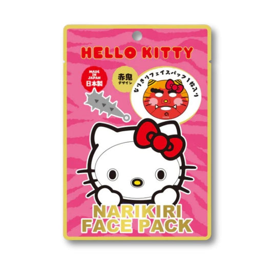 Hello Kitty Narikiri Face Pack - Red Oni