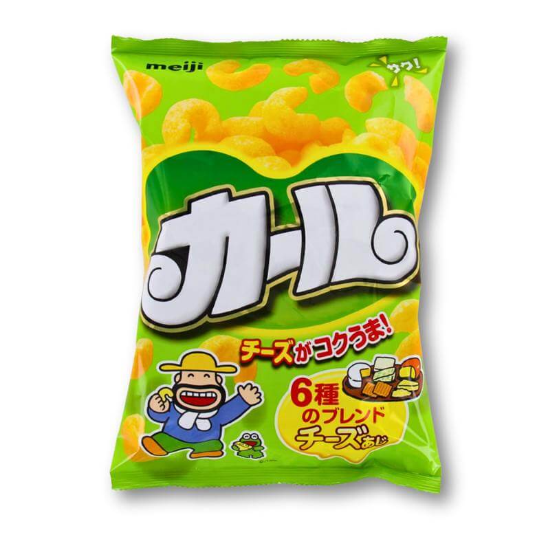 Meiji Cheese Corn Puffs - Konbini Stop