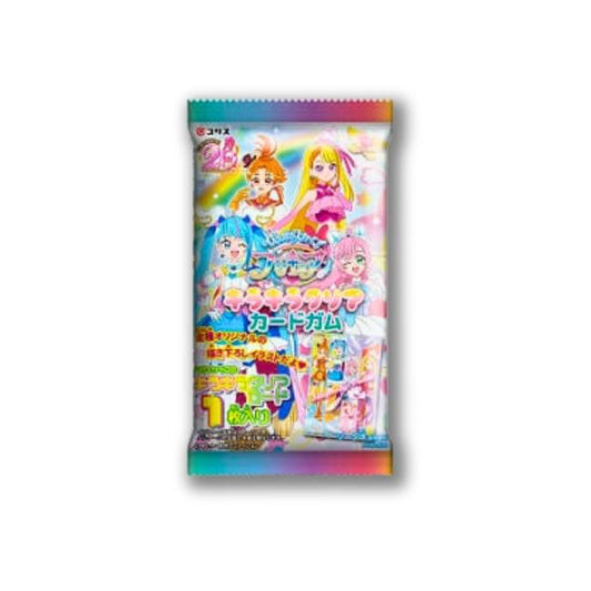 Delicious Party Pretty Cure Glitter Clear Card With Gum