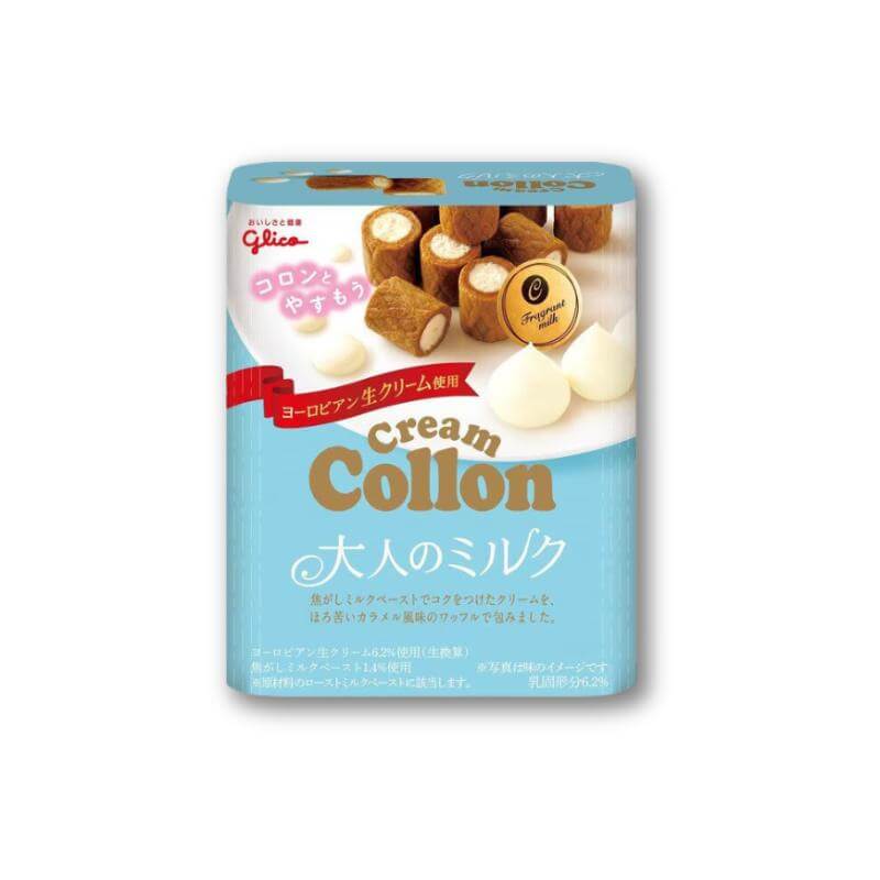 Glico Collon Biscuit Roll - Fragrant Milk - Konbini Stop