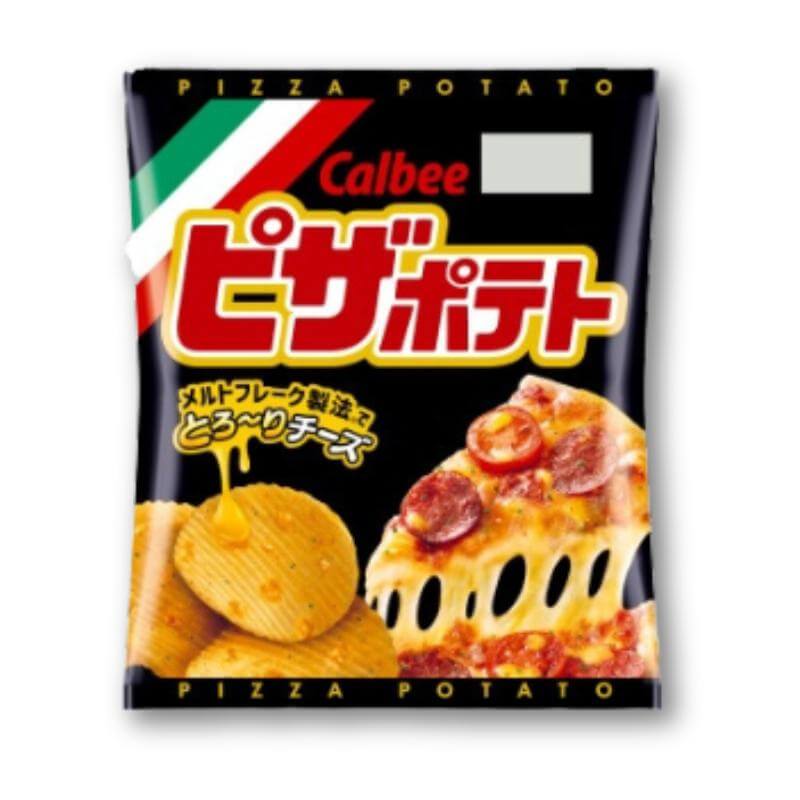 Calbee Potato Chips - Pizza Potato - Konbini Stop