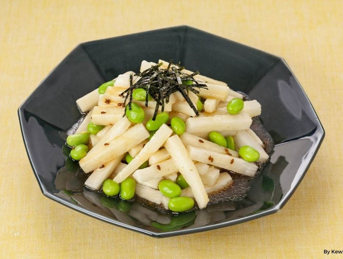 <h1>Nagaimo and Edamame Salad with Sesame Soy Dressing</h1>