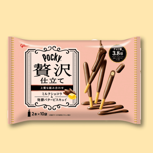 Pocky Premium Biscuit Sticks - Zeitaku Milk Chocolate
