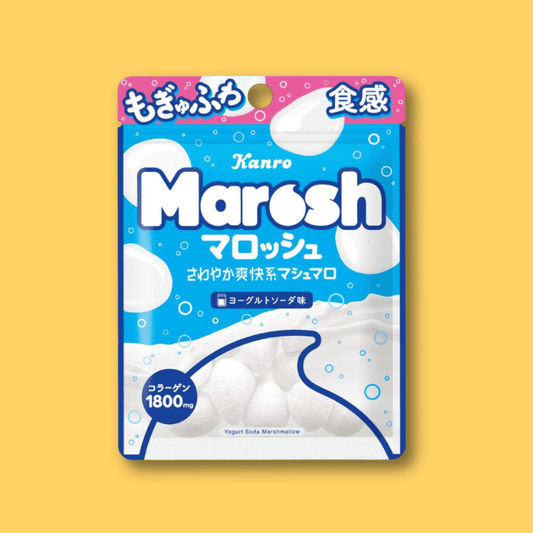 Kanro Marosh Marshmallows - Yogurt Soda
