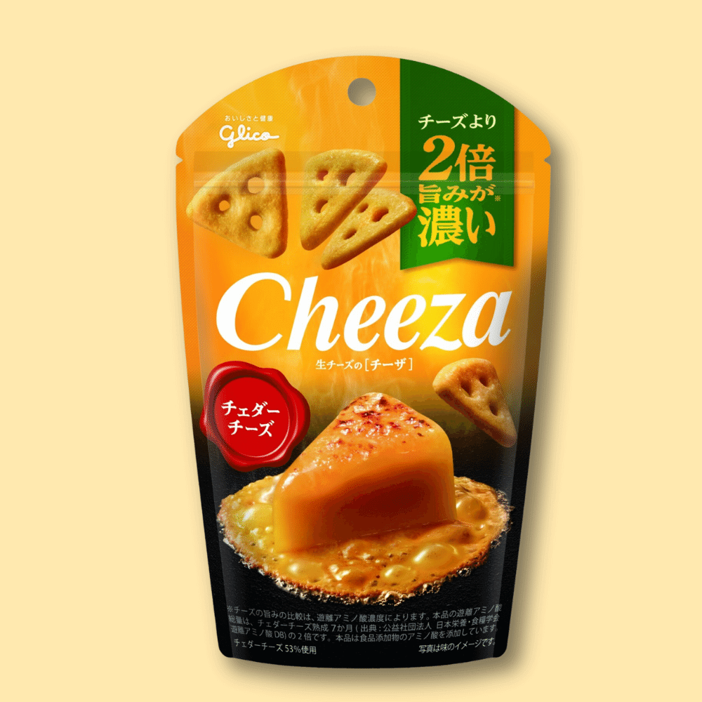 Glico Cheeza Cheddar Cheese Crackers