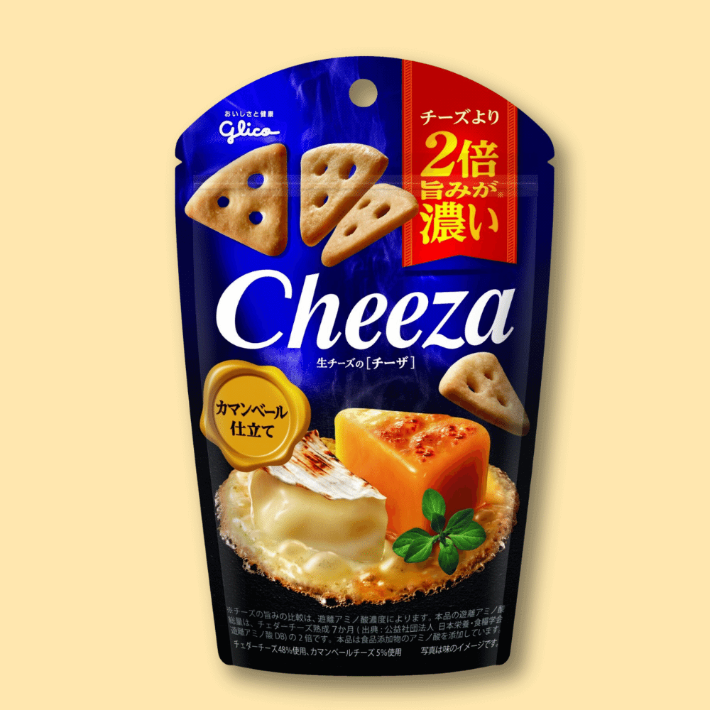 Glico Cheeza Camembert Cheese Crackers