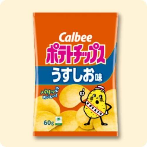Calbee Potato Chips - Lightly Salted
