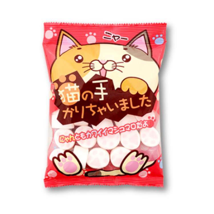 Yaokin - Cat's Paw Marshmallow - Konbini Stop