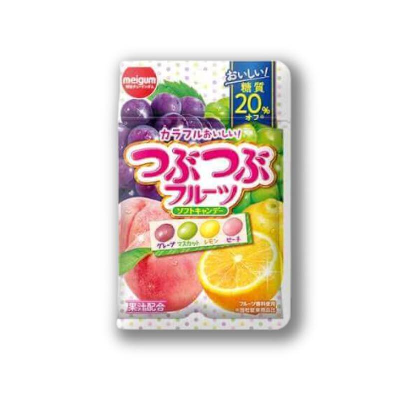 Meigum TsubuTsubu Fruit - Sugars Off - Konbini Stop