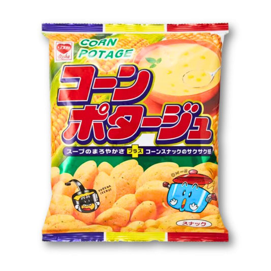 YaoKin RISKA Corn Snack - Corn Potage Flavor (Large Bag)