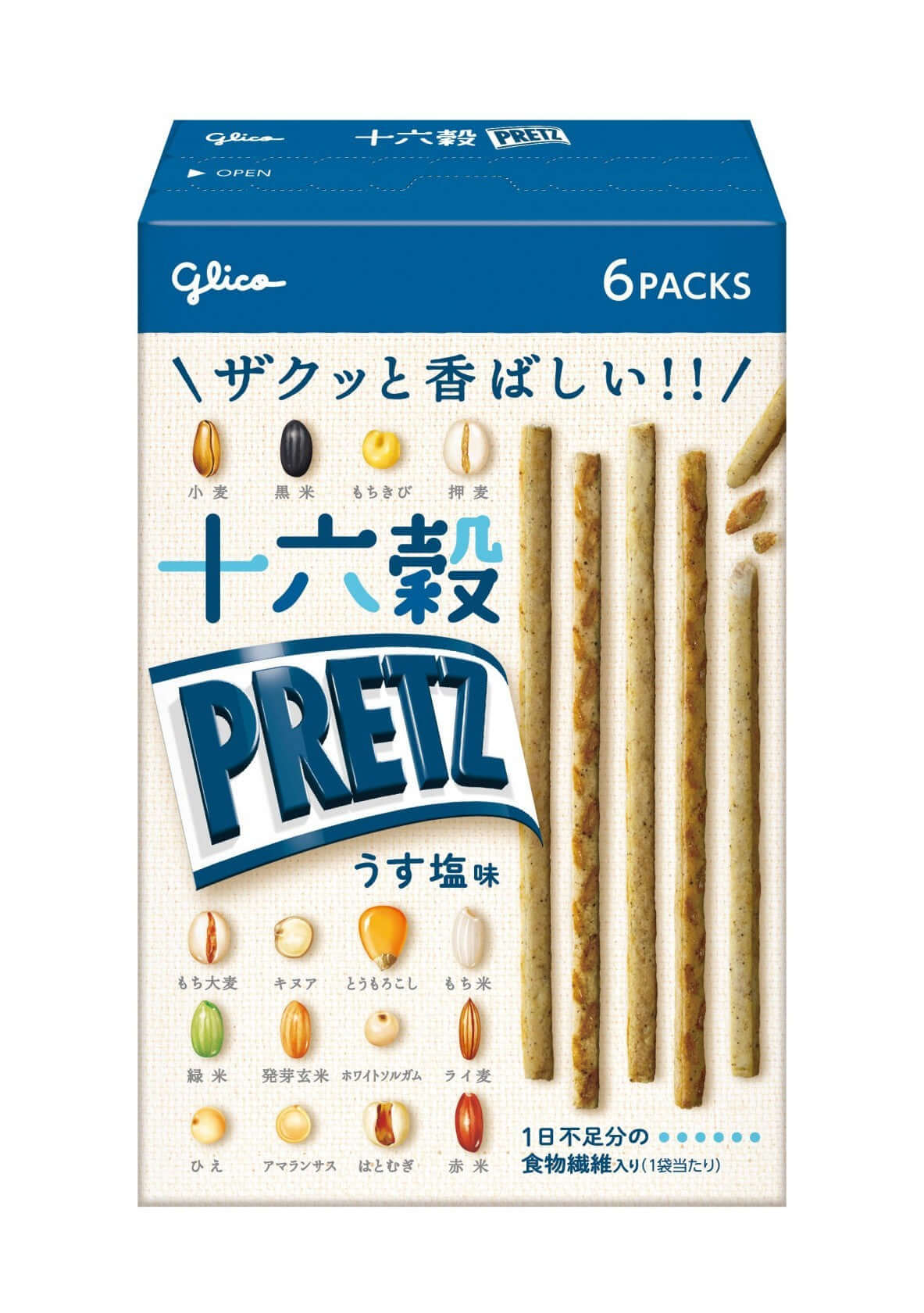 Pretz Biscuit Sticks 16 Grain - Light Salt
