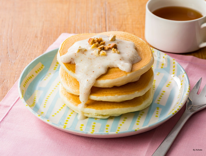 <h1>Coconut Pancakes with Mixed Nuts – Aohata Verde Breakfast Recipe</h1>
