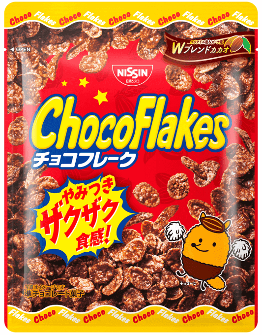 Nissin - Choco Flake Addictive Crunchy Texture