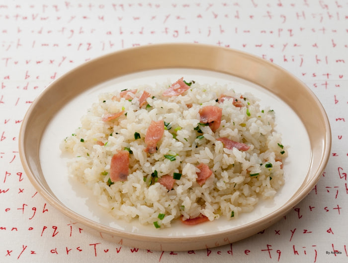<h1>Garlic Fried Rice with Aohata Verde Toast Spread</h1>