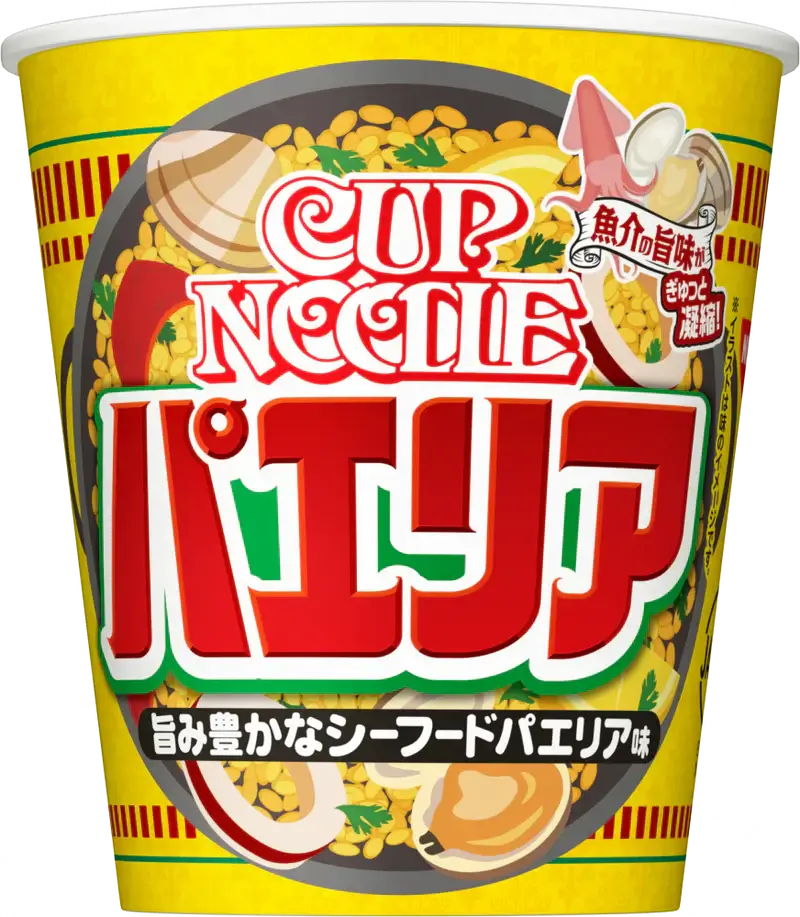 Nissin - Cup Noodles Seafood Paella Flavor