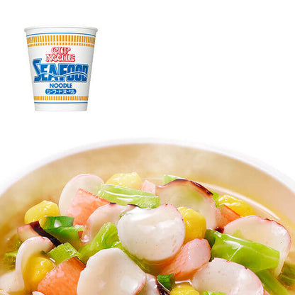 Nissin - Seafood White Soup with Noodles - Konbini Stop