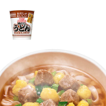 Nissin - Cup Noodles Delicious Dashi Meat Udon - Konbini Stop