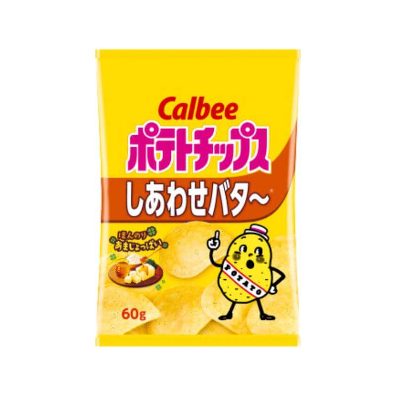 Calbee Potato Chips - Fortune Rich Butter - Konbini Stop