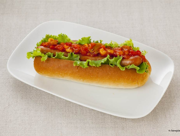 <h1>Pizza Sauce Dog with Kewpie Basil Pizza Spread</h1>