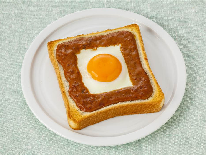 <h1>Soft Egg Curry Toast with Kewpie Spread</h1>