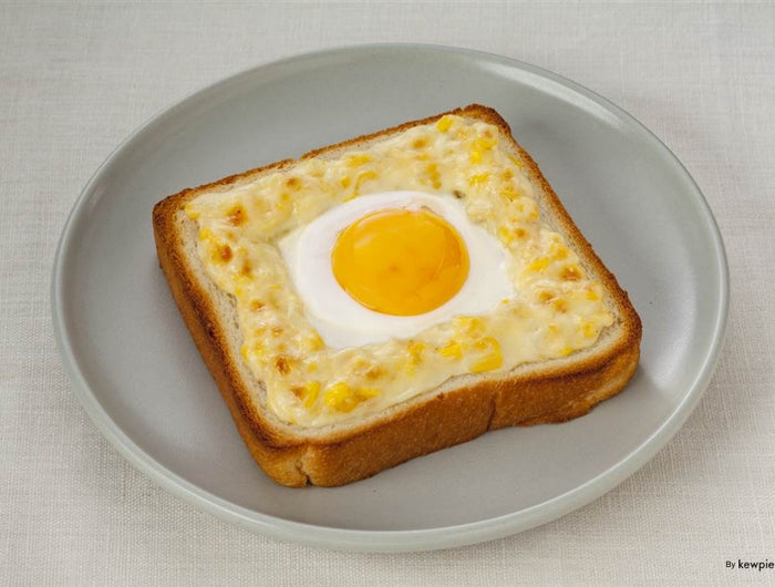 <h1>Soft Egg & Corn Mayo Toast with Kewpie Spread</h1>